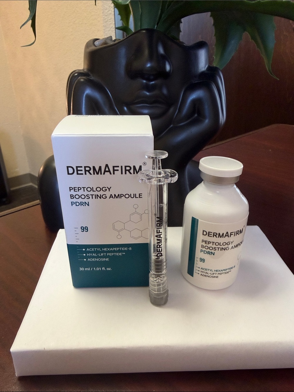 Dermafirm Peptology Boosting Ampoule PDRN Serum — White